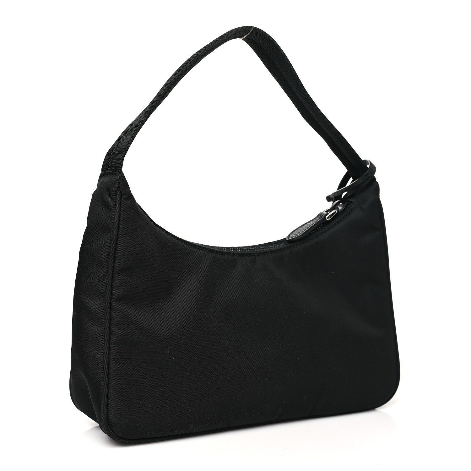 Prada Tessuto Nylon Mini Re-Edition 2000 Bag Black 3 of 9