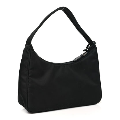 Prada Tessuto Nylon Mini Re-Edition 2000 Bag Black 3 of 9