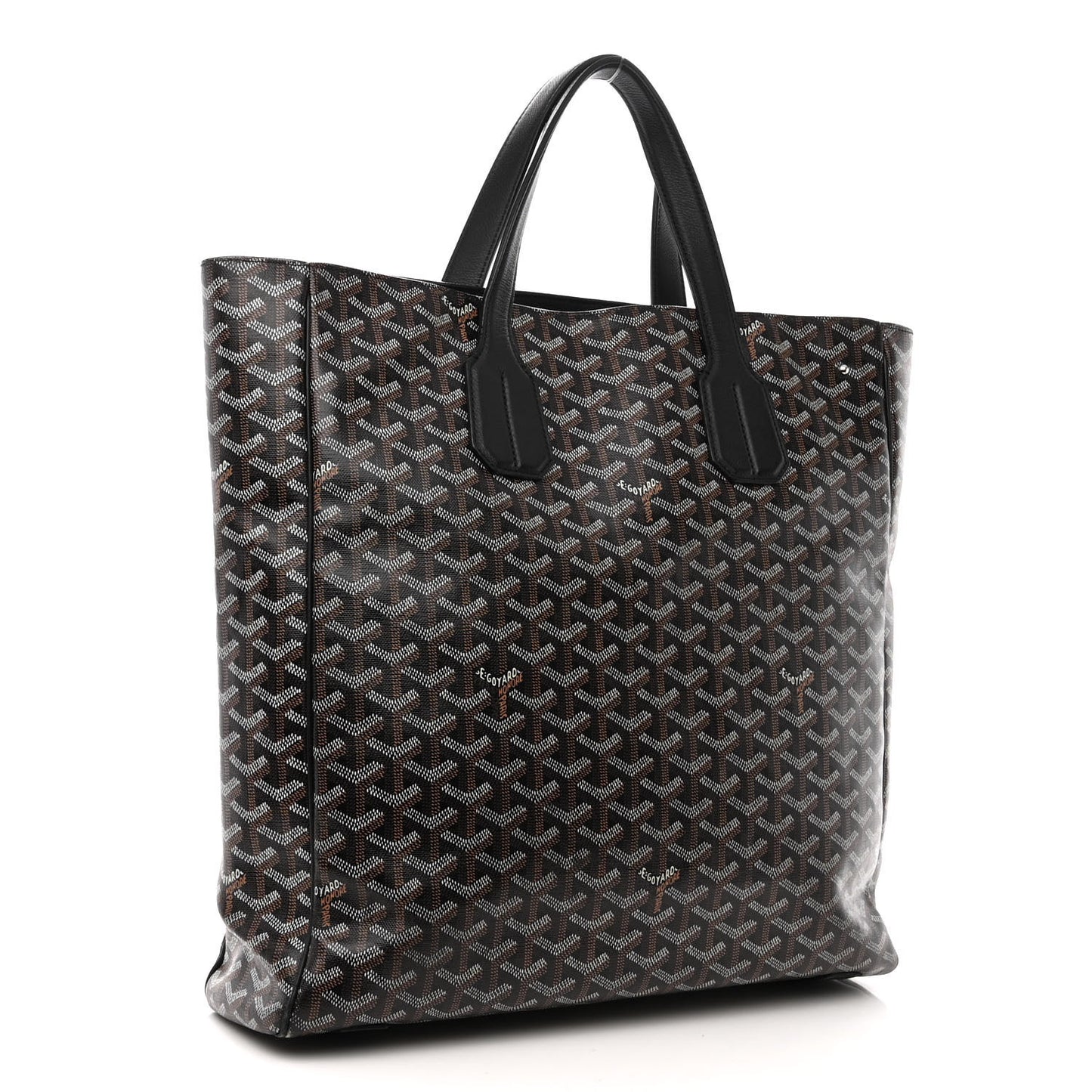 Goyardine Voltaire III Tote Black