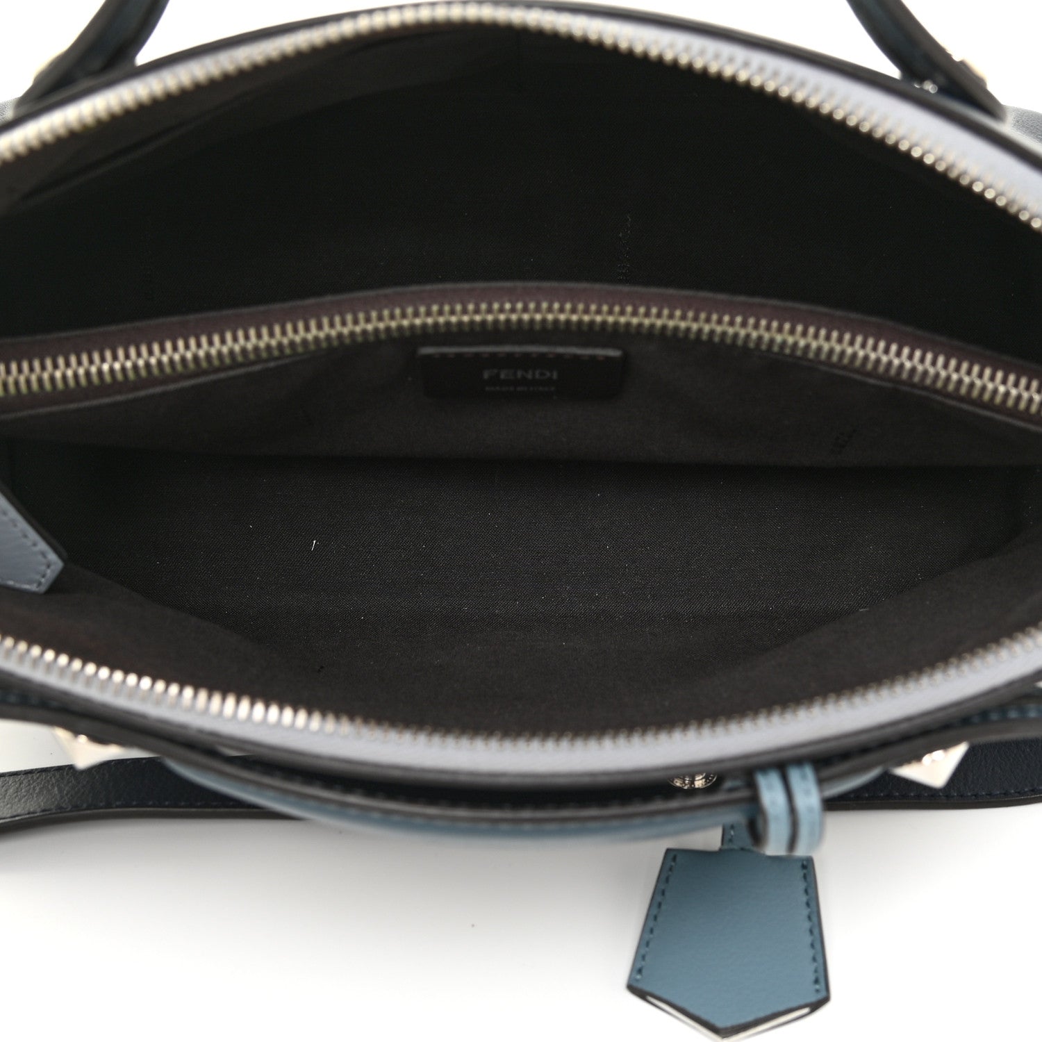 Fendi Vitello Dolce 4 Color Medium By The Way Boston Bag Lavagna Riviera Multicolor 5 of 13