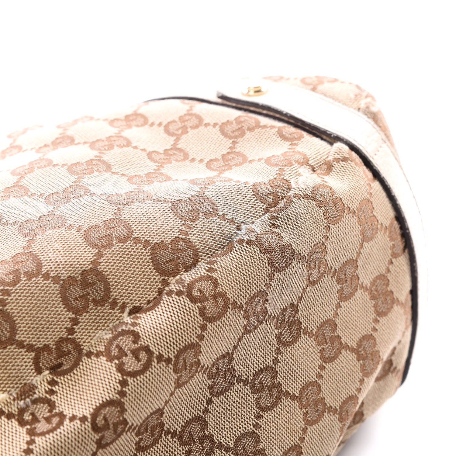 Gucci Monogram Medium Abbey Shoulder Bag Off White 13 of 16