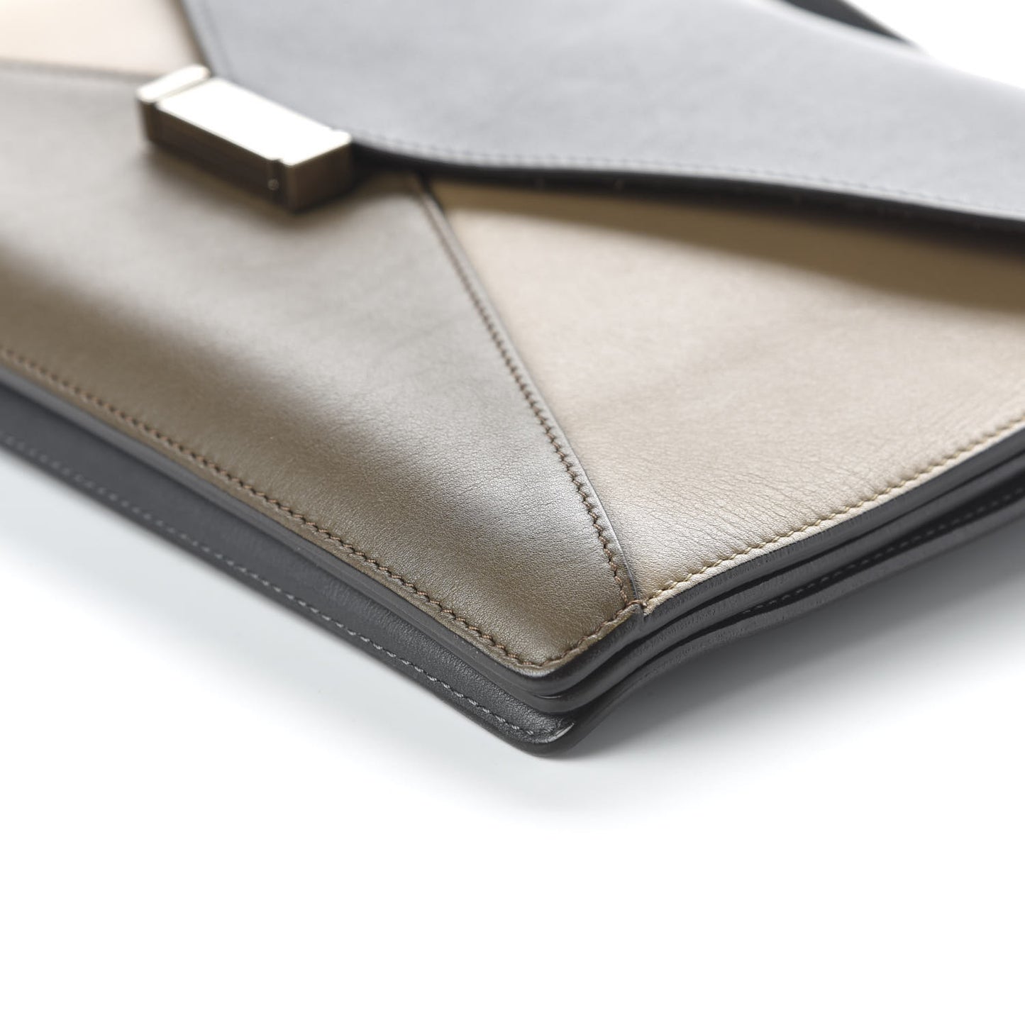 Smooth Calfskin Medium Tri-Color Diamond Shoulder Bag