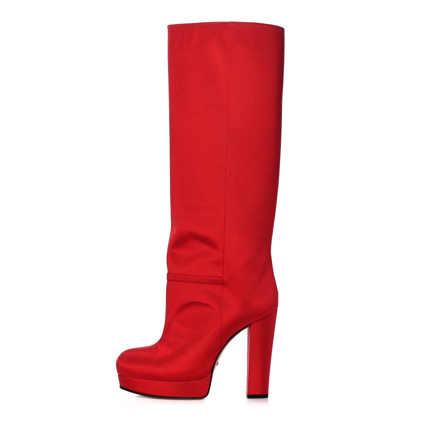Twill Larius Knee High Boots 37 Heron Red