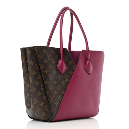 Louis Vuitton Calfskin Monogram Kimono Tote Grape 2 of 20