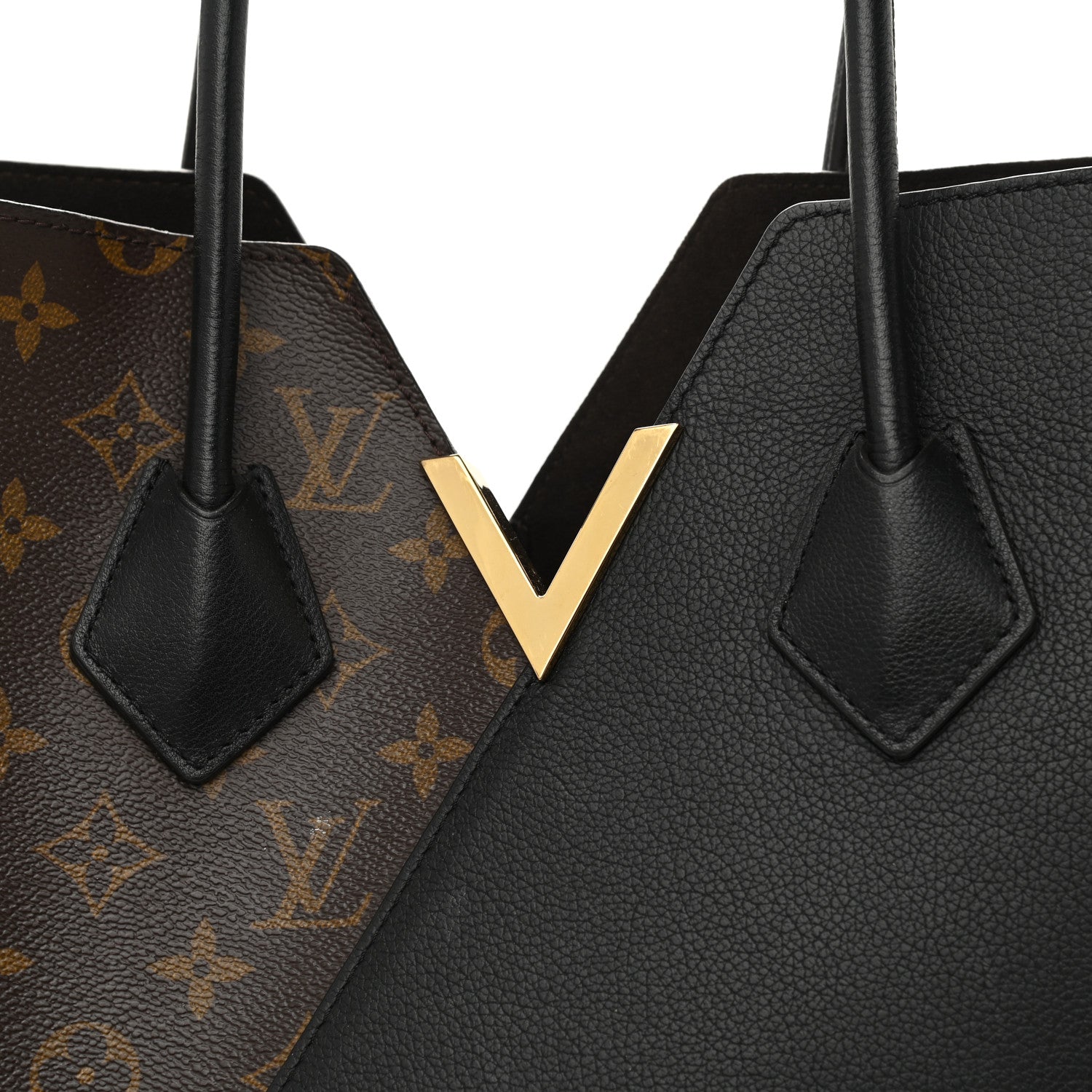 Louis Vuitton Calfskin Monogram Kimono Tote Black 9 of 12