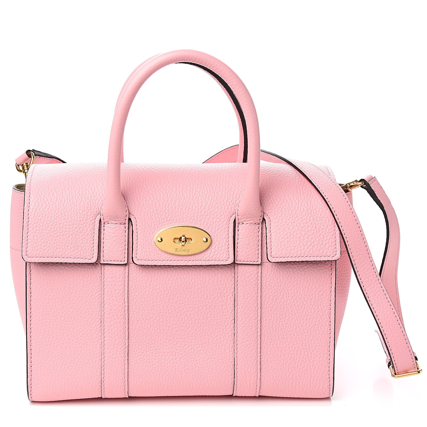 Classic Grain Small New Bayswater Sorbet Pink