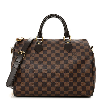 Louis Vuitton Damier Ebene Speedy Bandouliere 30 1 of 11