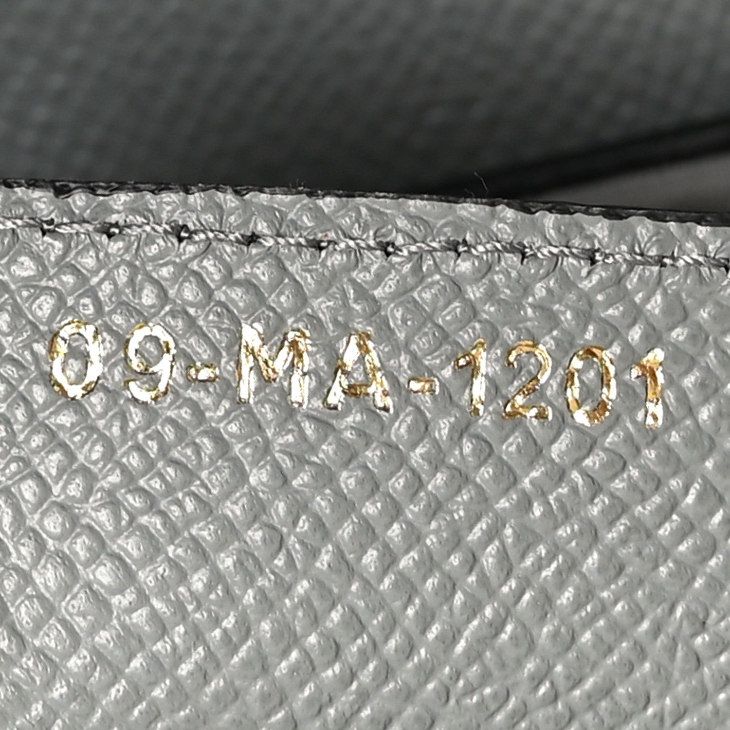 Christian Dior Grained Calfskin Saddle Bag Grey Stone 7 of 10