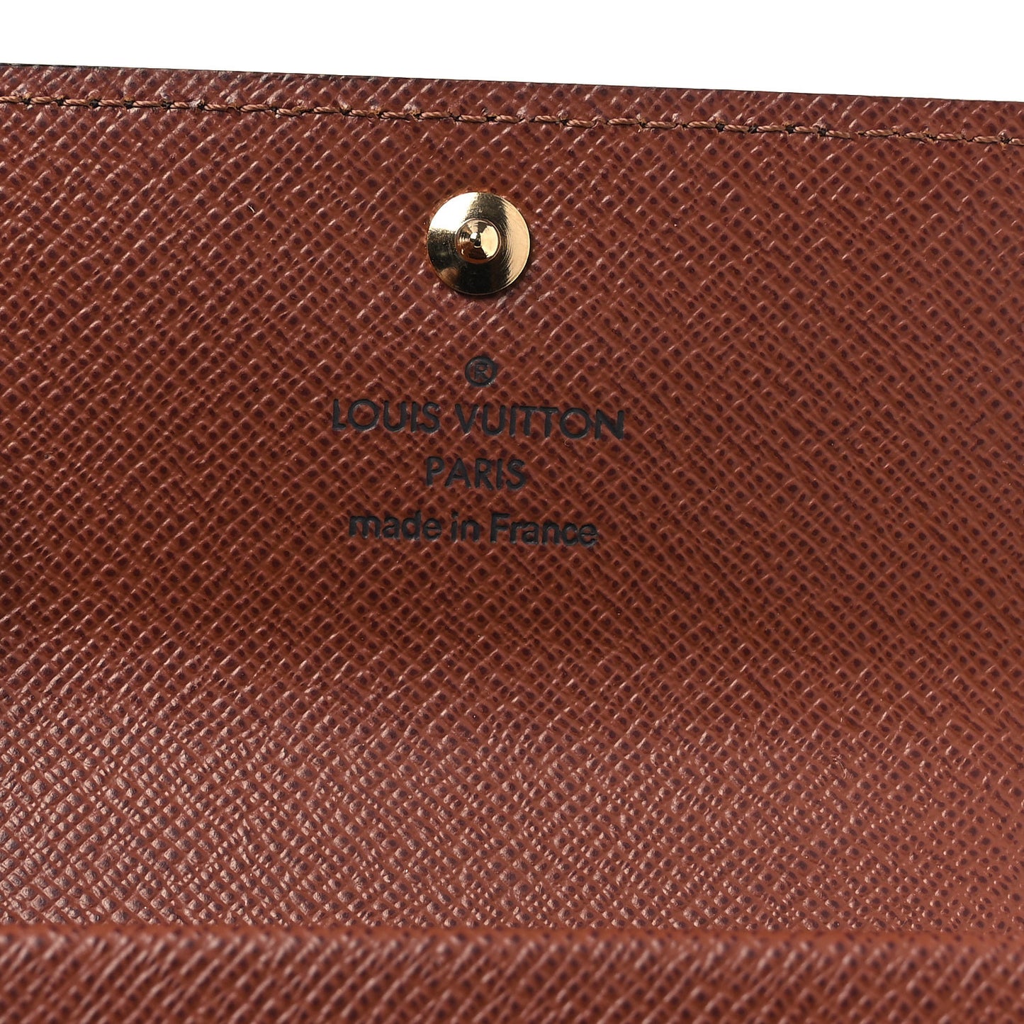 Monogram Porte-Monnaie Plat Coin Purse