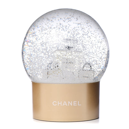 Chanel Glass N°5 Perfume Bottle Snow Globe 1 of 5