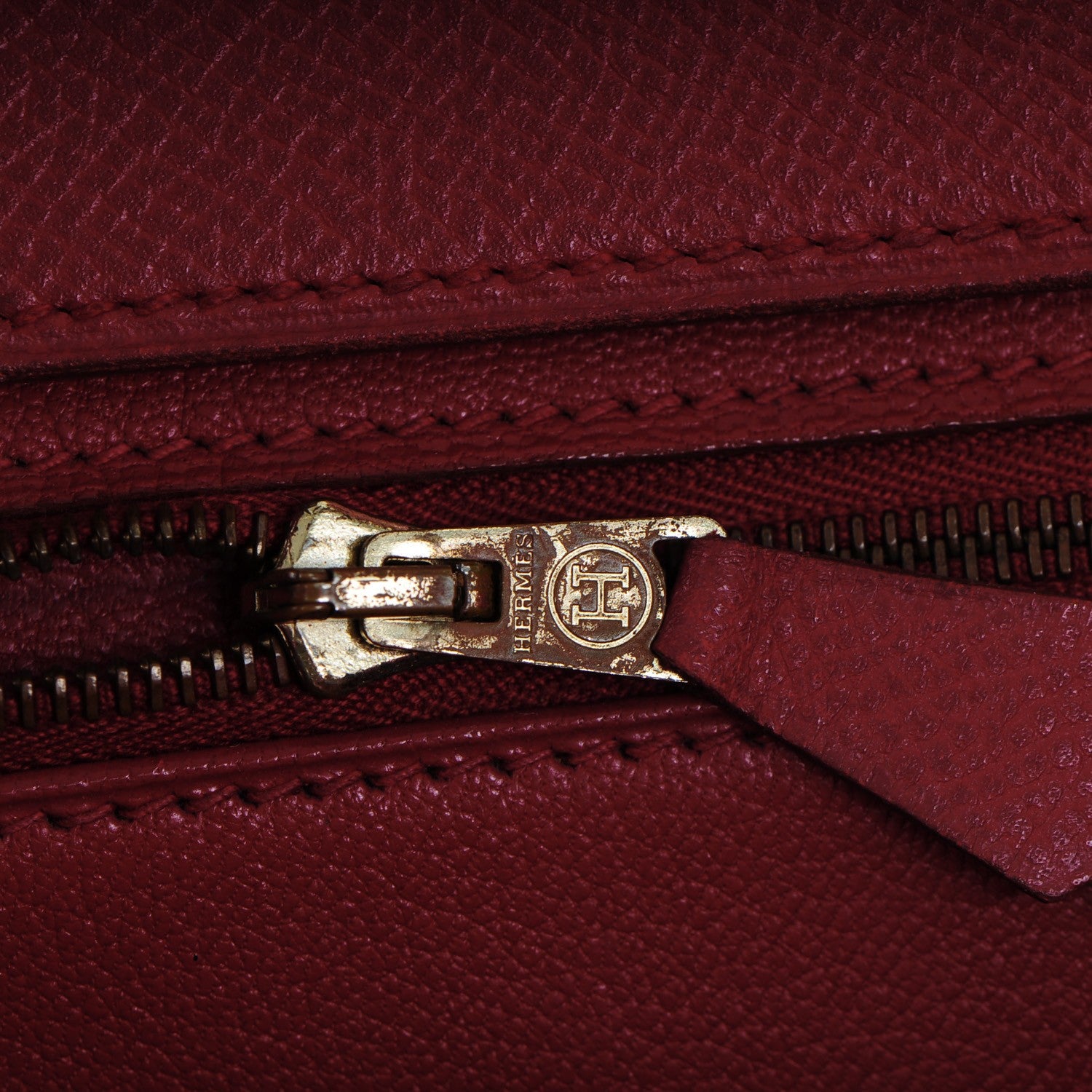 Hermes Courchevel Birkin 40 Rouge 13 of 26