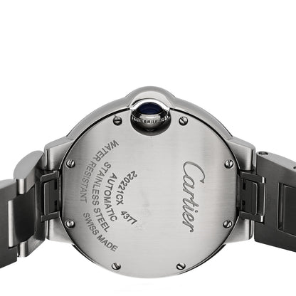 Cartier Stainless Steel 33mm Ballon Bleu De Cartier Automatic Watch 4 of 5