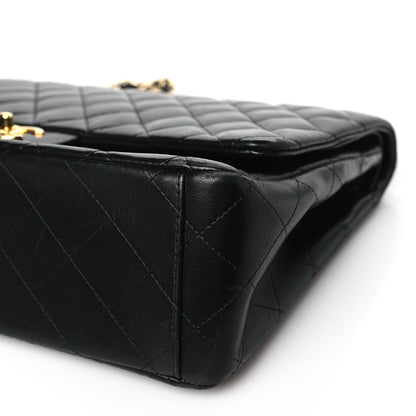Chanel Lambskin Quilted Maxi Double Flap Black 10 of 10