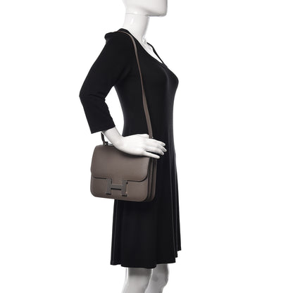 Hermes Epsom Constance 24 Etain 2 of 10