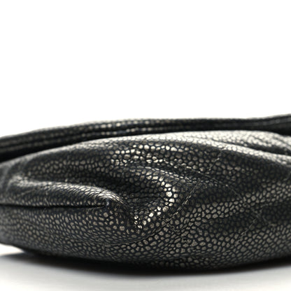 Chanel Metallic Caviar Half Moon Wallet On Chain WOC Bronze 10 of 12