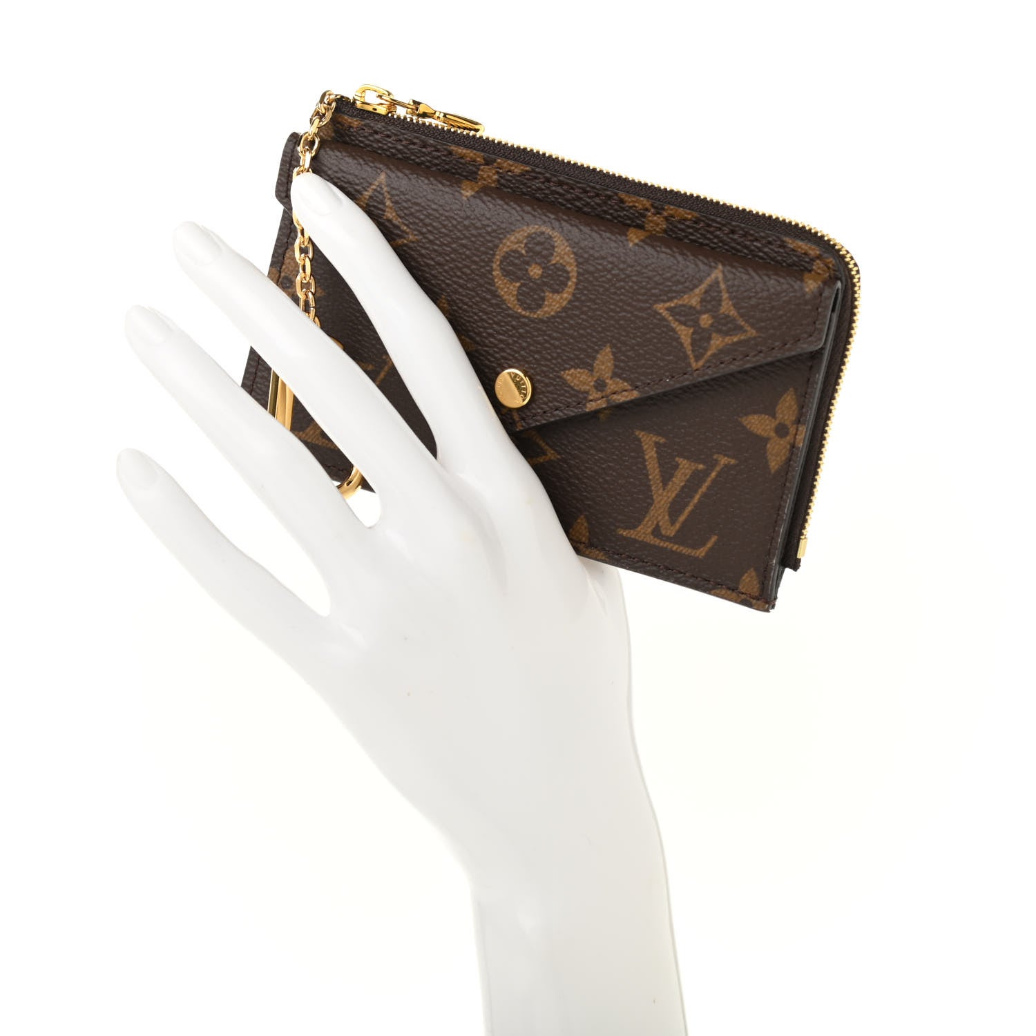 Louis Vuitton Monogram Recto Verso Card Holder Black 2 of 6