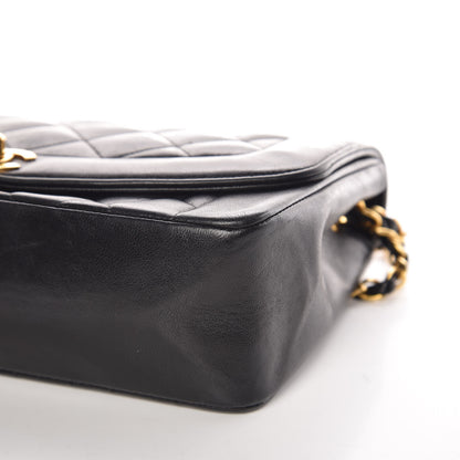 Chanel Lambskin Quilted Medium Single Flap Black 10 of 15