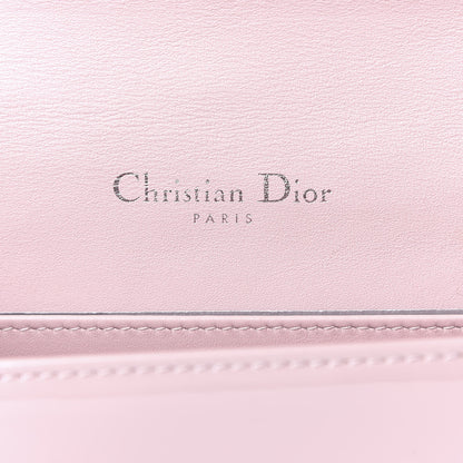 Christian Dior Patent Cannage Lady Dior Convertible Clutch Rose Clair 6 of 10