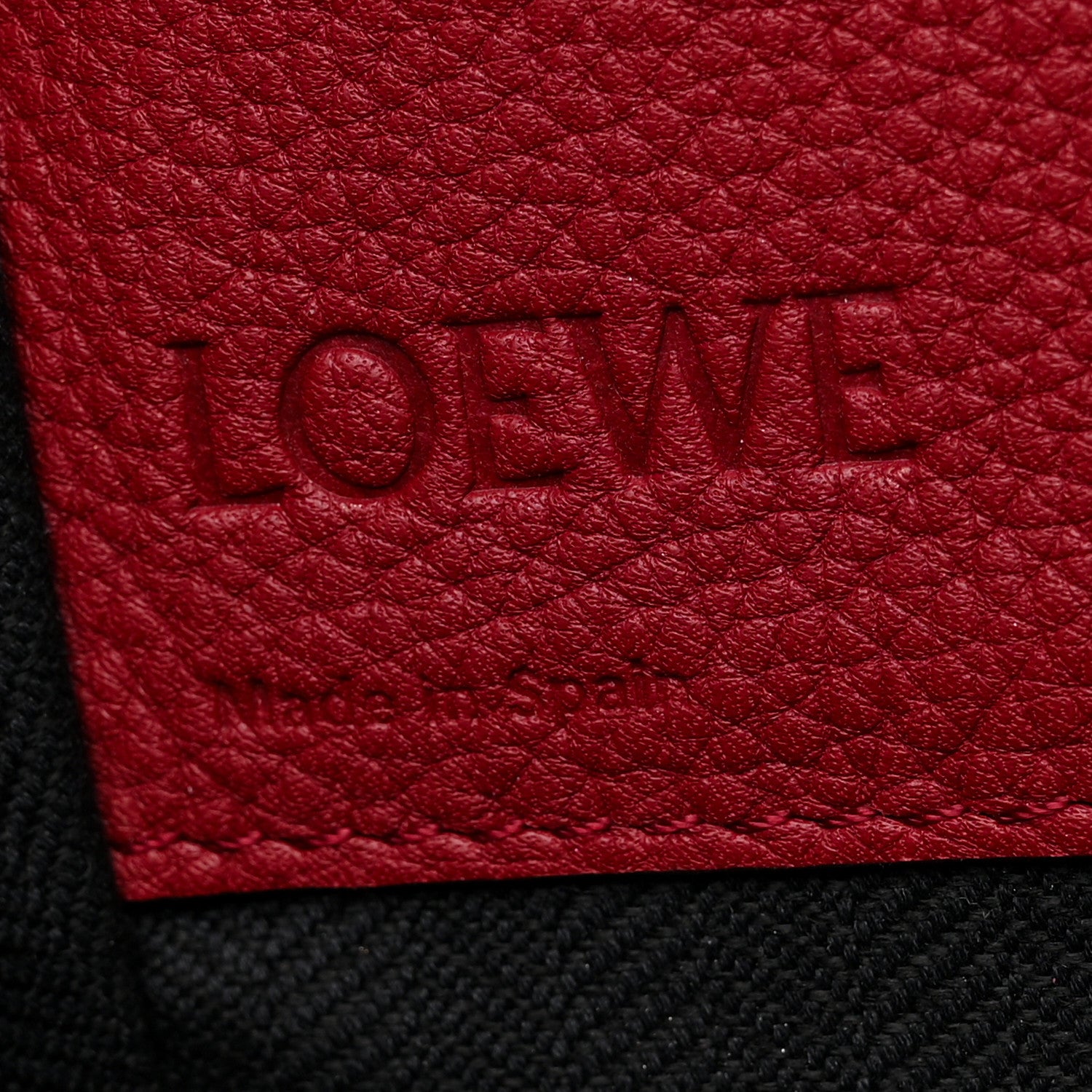 Loewe Calfskin Small Hammock Shoulder Bag Rouge 6 of 13