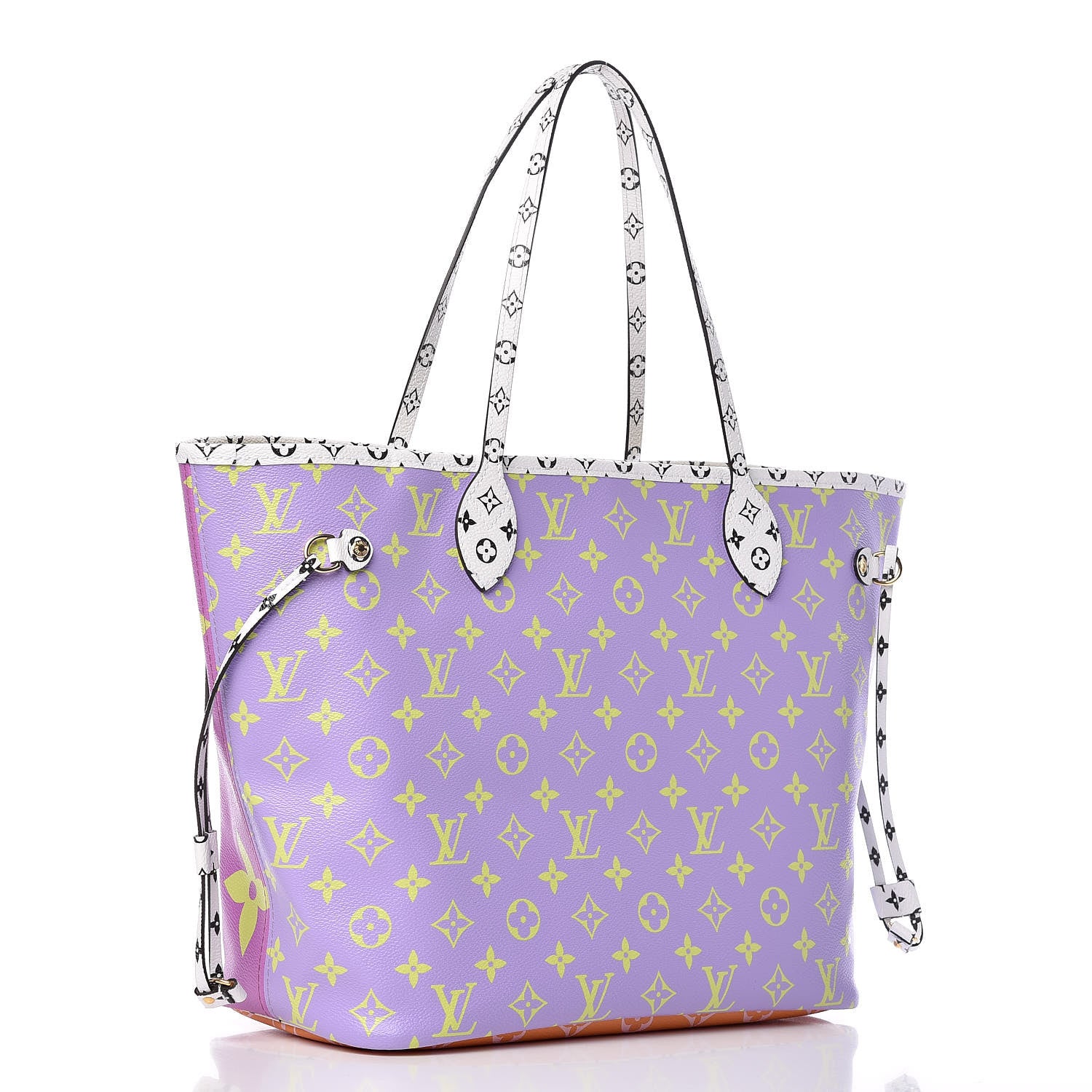 Louis Vuitton Monogram Giant Neverfull MM Pink Lilac 4 of 10