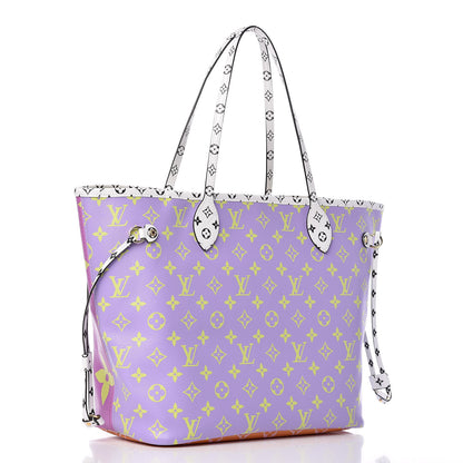Louis Vuitton Monogram Giant Neverfull MM Pink Lilac 4 of 10