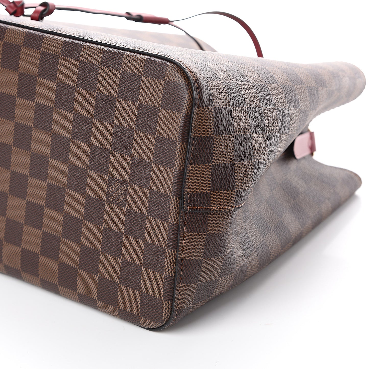 Damier Ebene Neonoe MM Cherry Berry