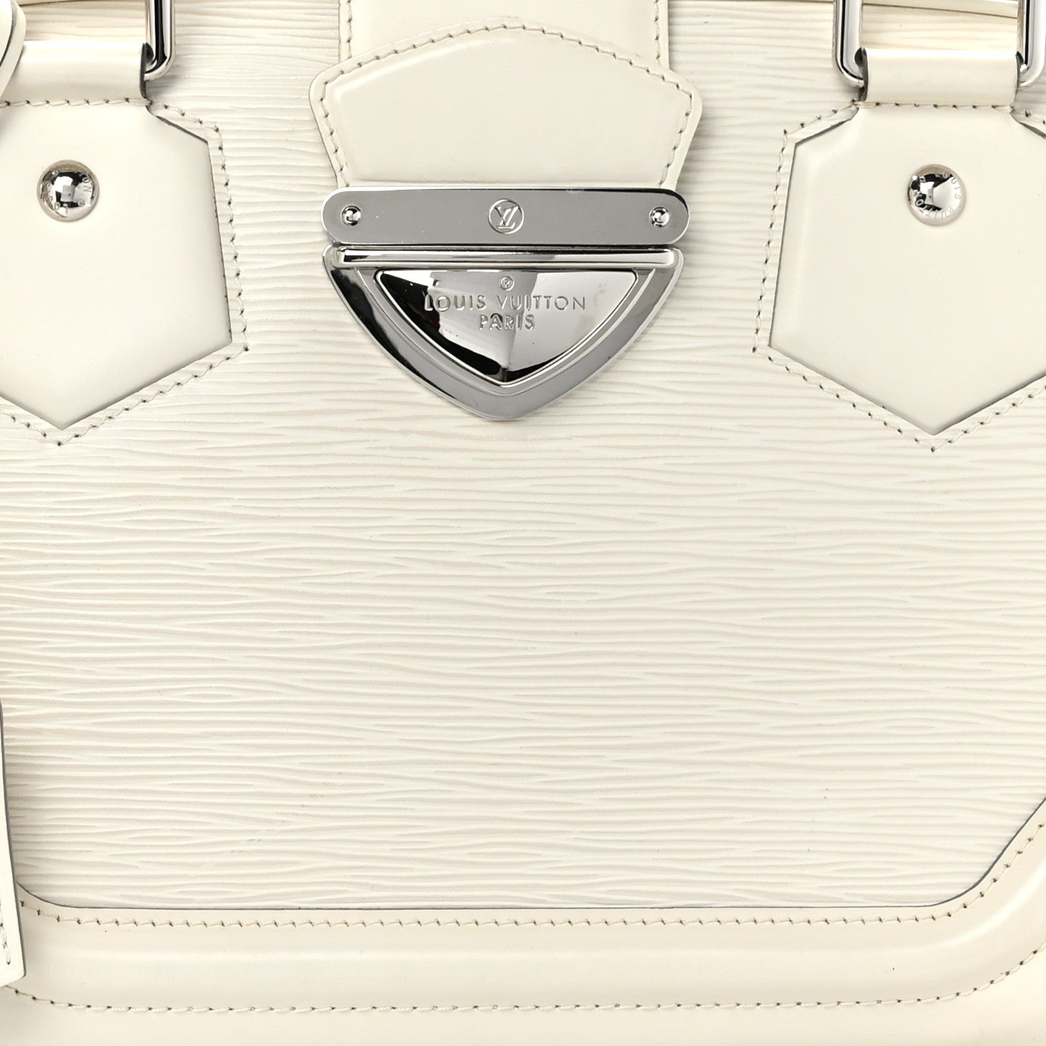 Louis Vuitton Epi Bowling Montaigne GM Ivory 7 of 14