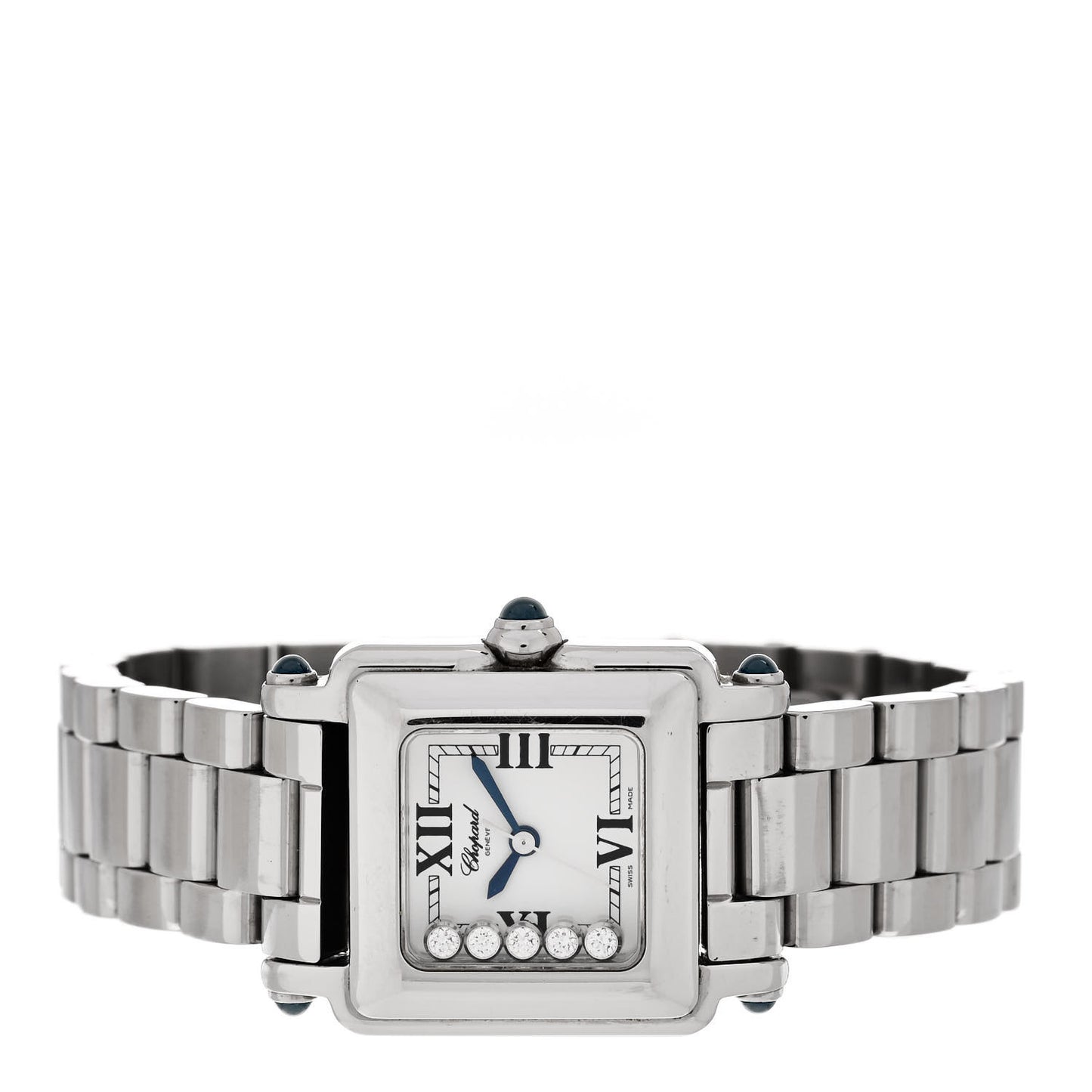 Stainless Steel 5 Diamond 23mm Happy Sport Quartz Watch