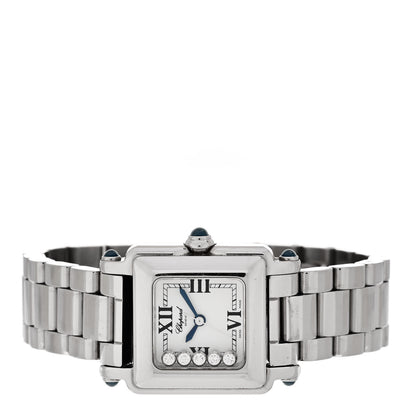 Chopard Stainless Steel 5 Diamond 23mm Happy Sport Quartz Watch 2 of 5