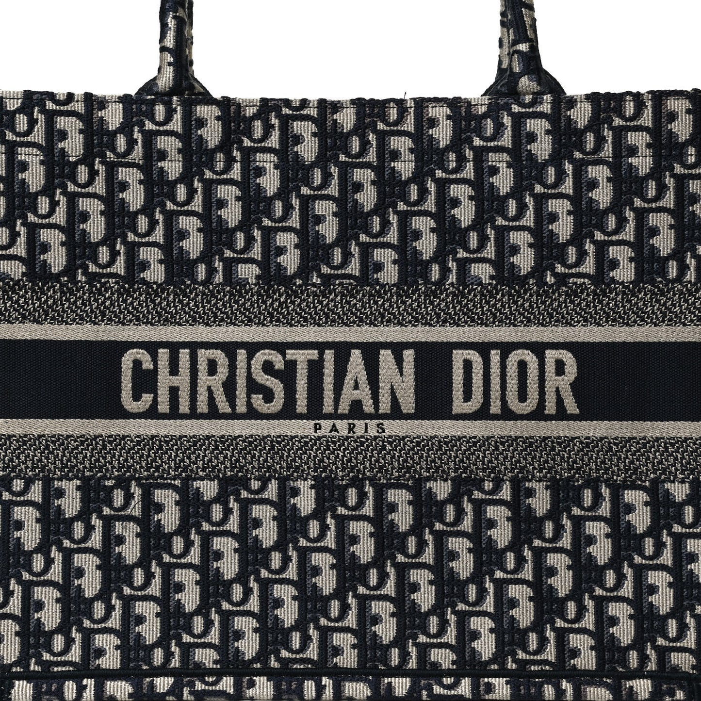 Oblique Medium Book Tote Blue Multicolor
