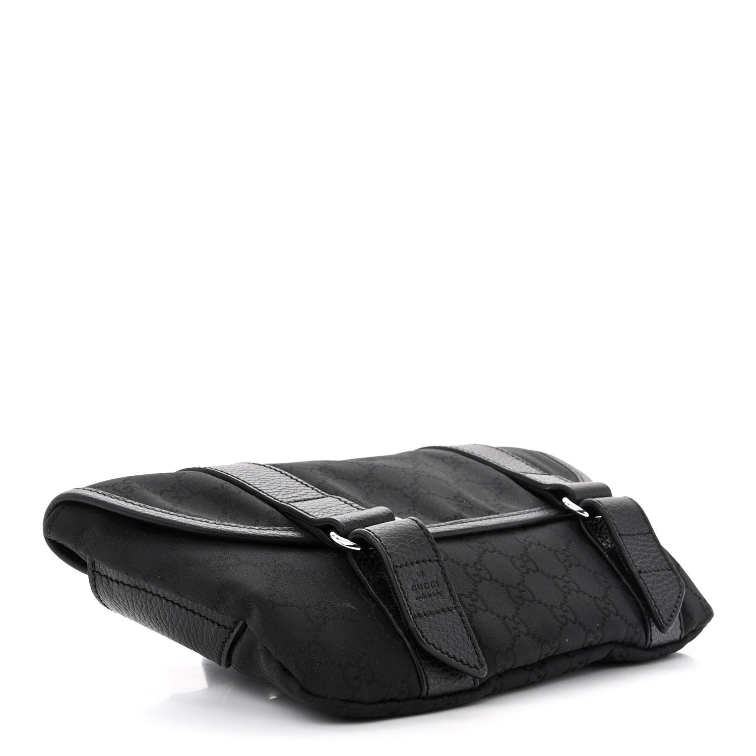 Gucci Monogram Waist Belt Bag Black 4 of 12