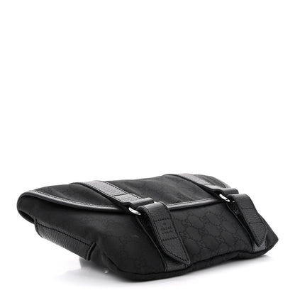 Gucci Monogram Waist Belt Bag Black 4 of 12