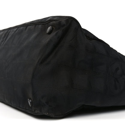Chanel Nylon Large Travel Tote Black 9 of 9
