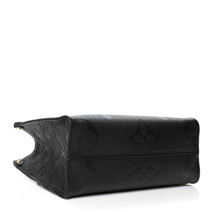 Louis Vuitton Empreinte Monogram Giant Onthego PM Black 4 of 10
