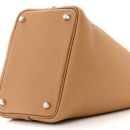 Hermes Taurillon Clemence Picotin Lock 18 PM Biscuit 10 of 11