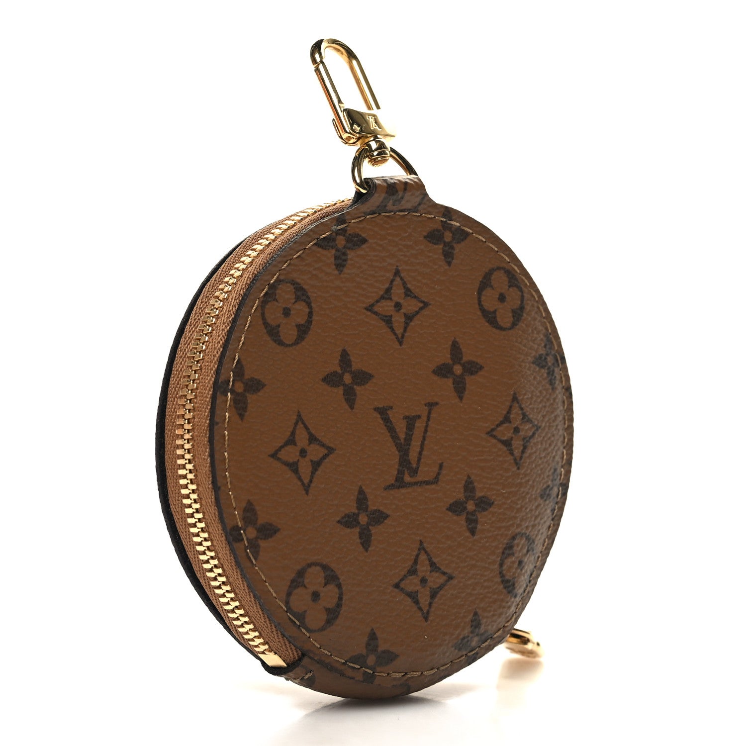 Louis Vuitton Reverse Monogram Bandouliere Round Coin Purse 3 of 7