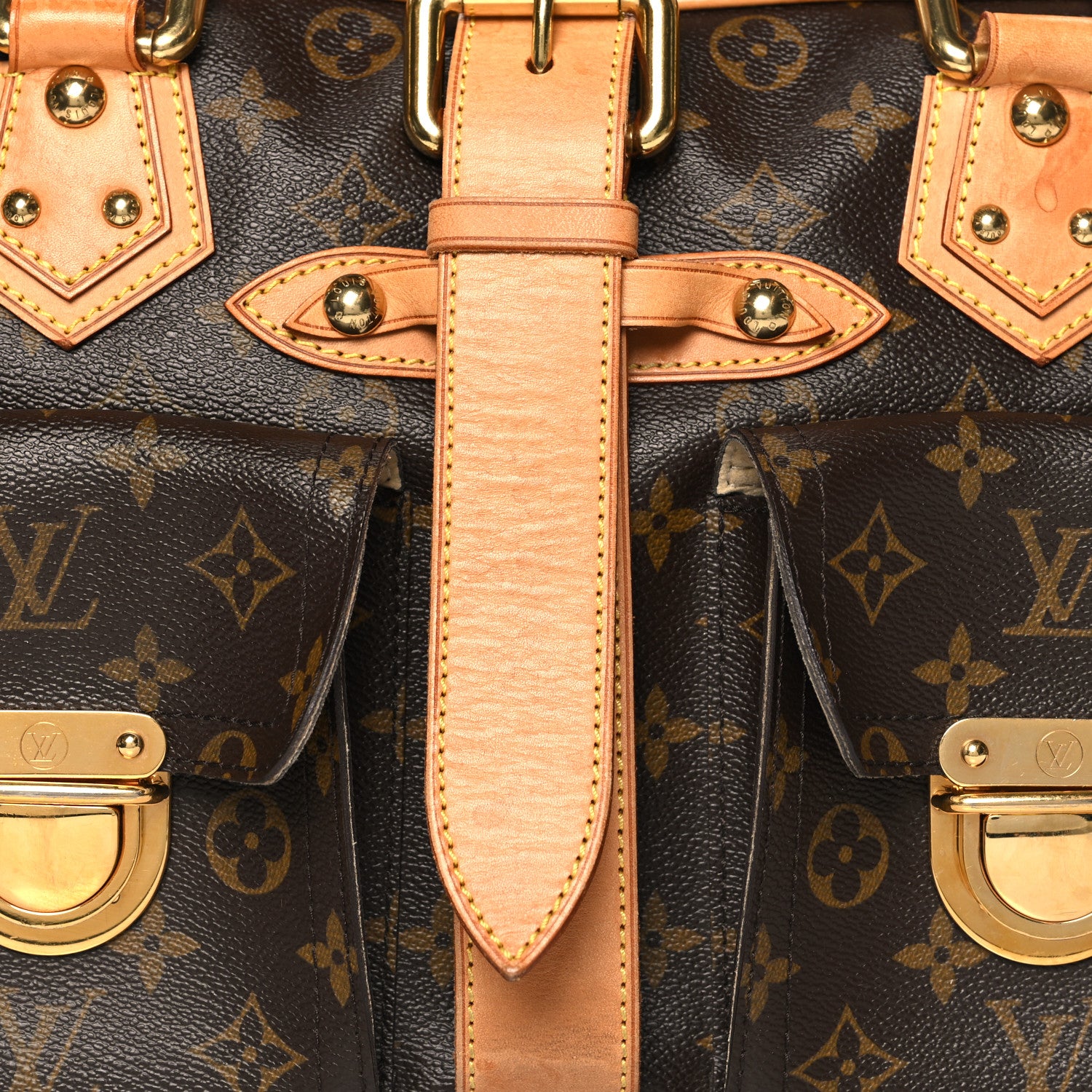 Louis Vuitton Monogram Manhattan GM 7 of 14