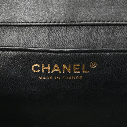 Chanel Patent Quilted Medium Single Flap Black 6 of 14