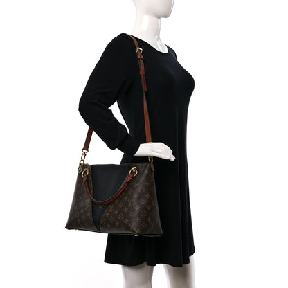 Louis Vuitton Monogram V Tote MM Black 3 of 8