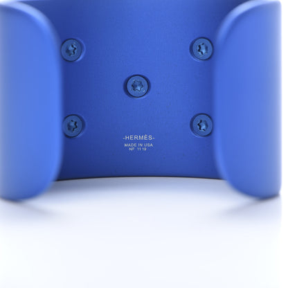 Hermes Aluminium Sunset Collier De Chien CDC Bracelet T2 Bleu Encre 4 of 5