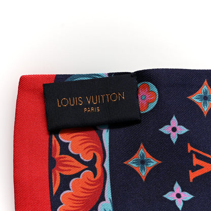 Louis Vuitton Silk Lettre A Louis Bandeau White 3 of 4