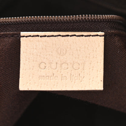 Gucci Monogram Medium Abbey D Ring Hobo Off White 6 of 11
