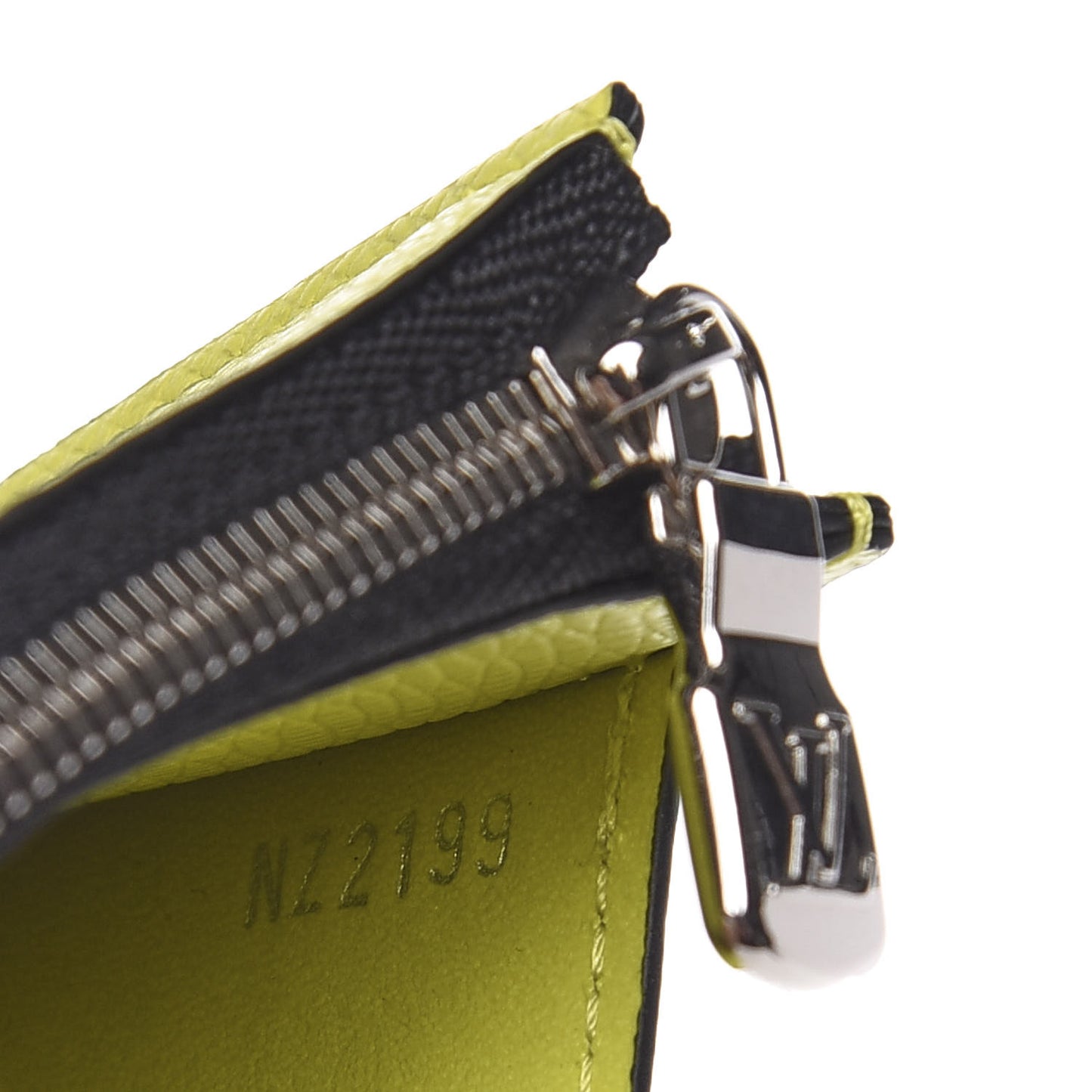 Monogram Taiga Coin Card Holder Yellow