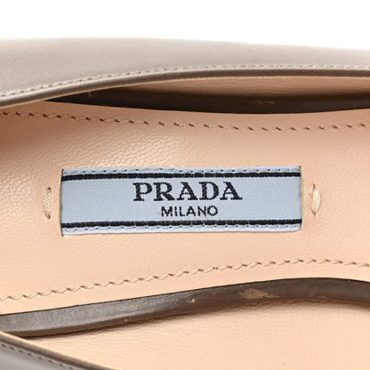 Prada Vitello Pumps 36 Grafite 7 of 12