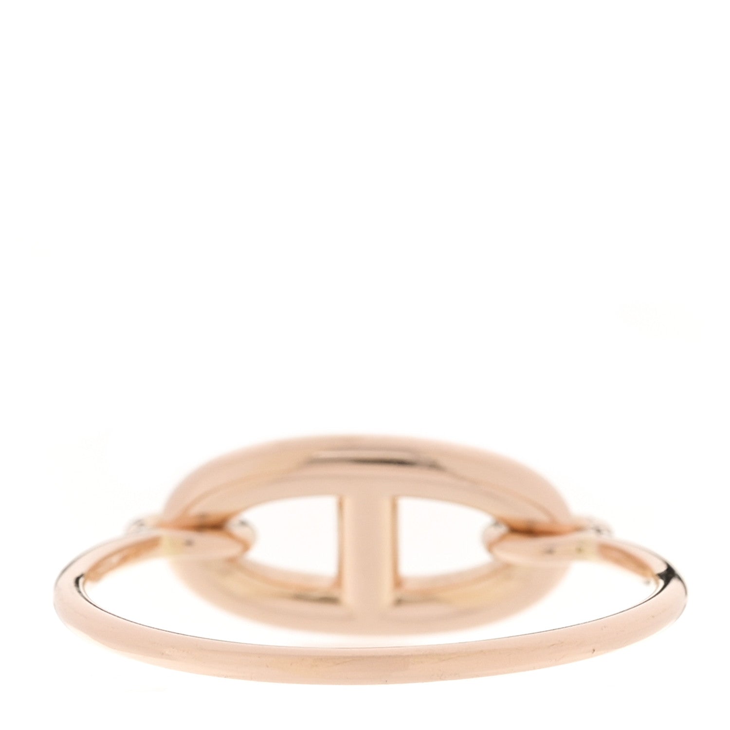 Hermes 18K Rose Gold PM Ronde Ring  53 6.25 3 of 4
