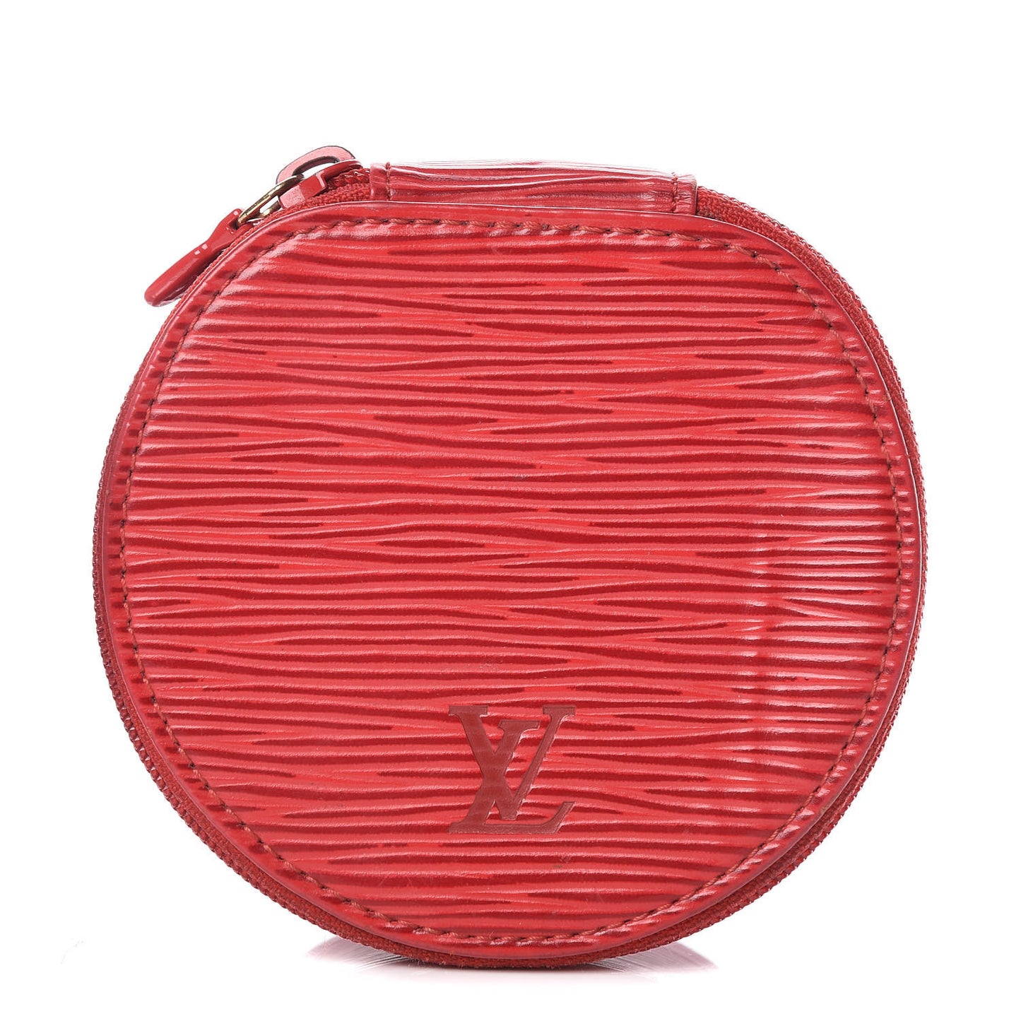 Epi Ecrin Bijoux 10cm Jewelry Box Case Red