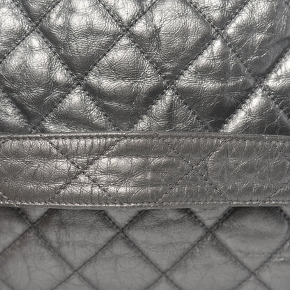 Chanel Metallic Calfskin Quilted Large Chain Me Hobo Silver 9 of 12