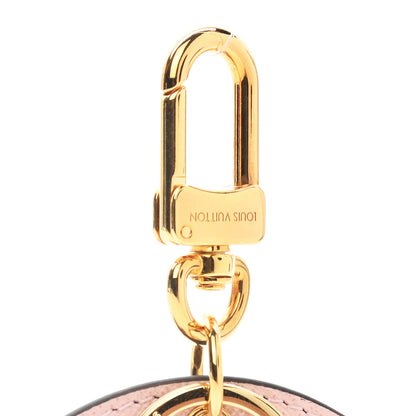 Louis Vuitton Monogram 2020 Christmas Animation Big Wheel Bag Charm Key Ring Rose Ballerine 5 of 5