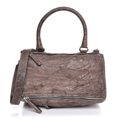 Givenchy Tumbled Sheepskin Medium Pandora Anthracite Grey 1 of 8