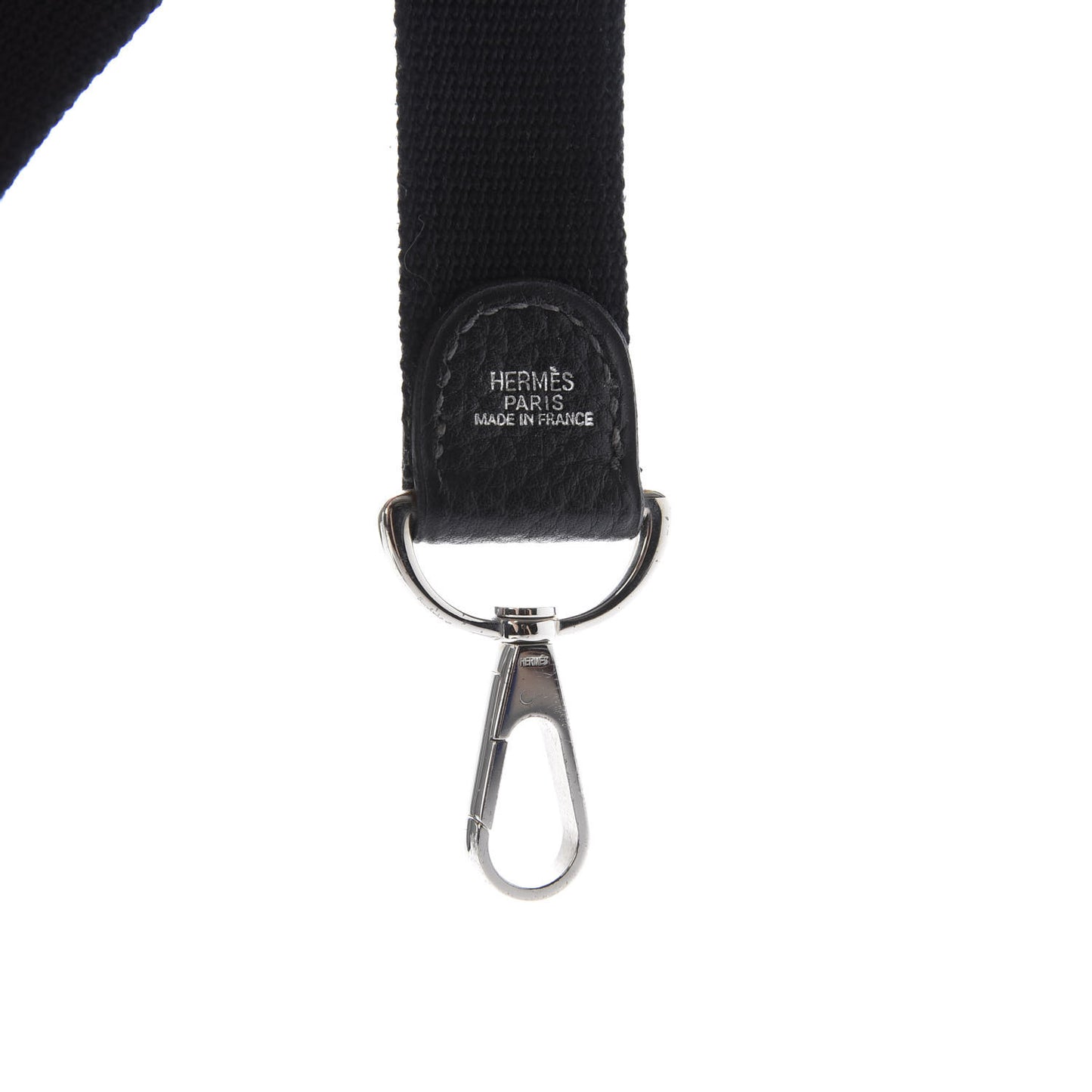Toile Taurillon Clemence Shoulder Strap Black